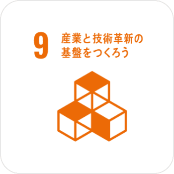 9 産業と技術革新の基盤をつくろう